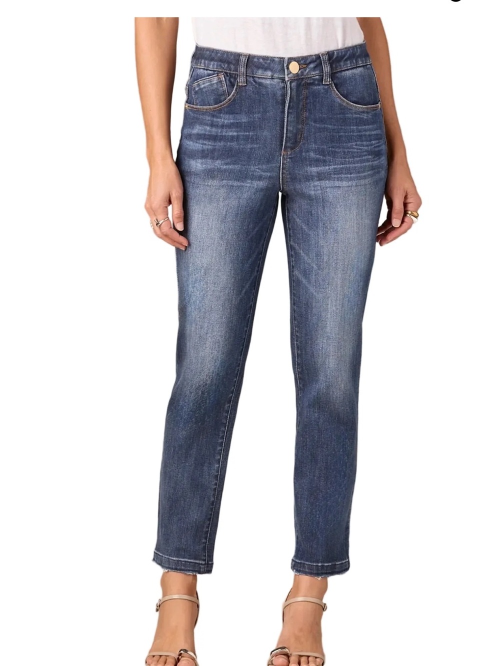 WIT & WISDOM LOGAN VINTAGE SKINNY JEANS